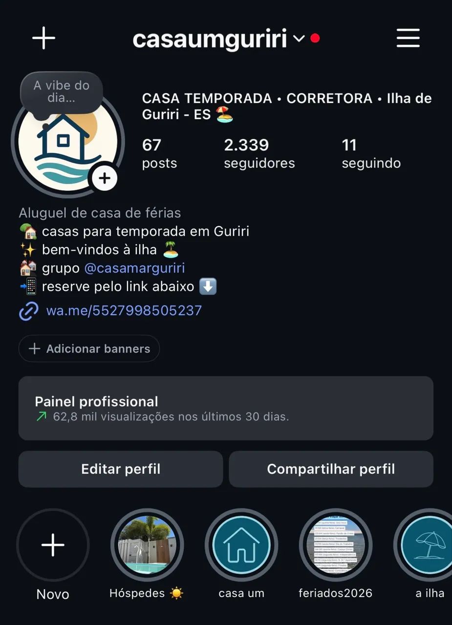 CASAS PARA TEMPORADA EM GURIRI