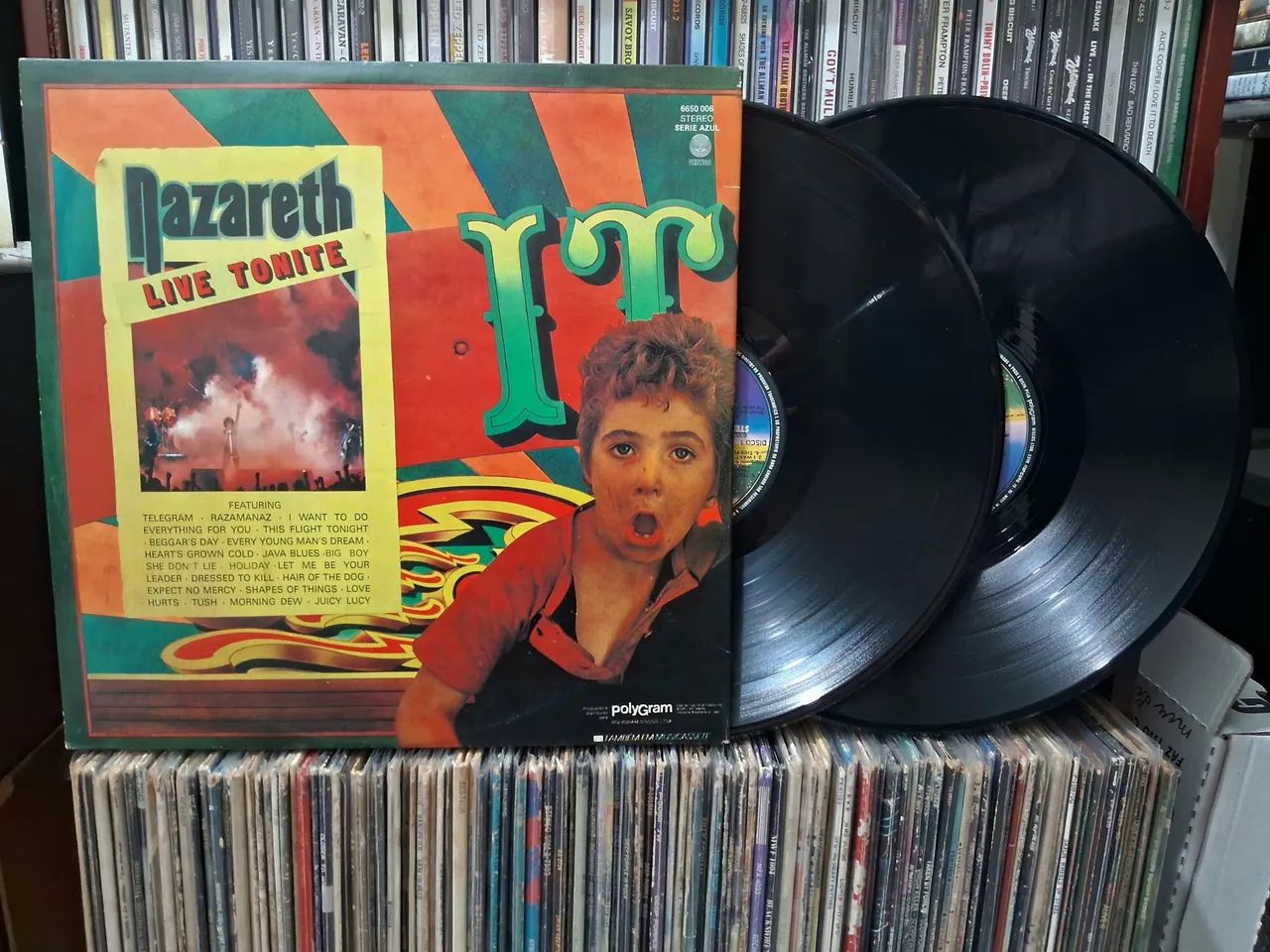 Lp Nazareth -  'Snaz House Full  Live / Duplo - Foto 2