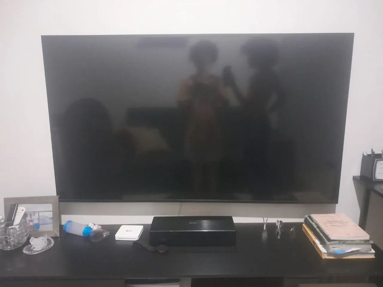 Televisão Samsung Smart 55" QLED 4K The Frame - Foto 2