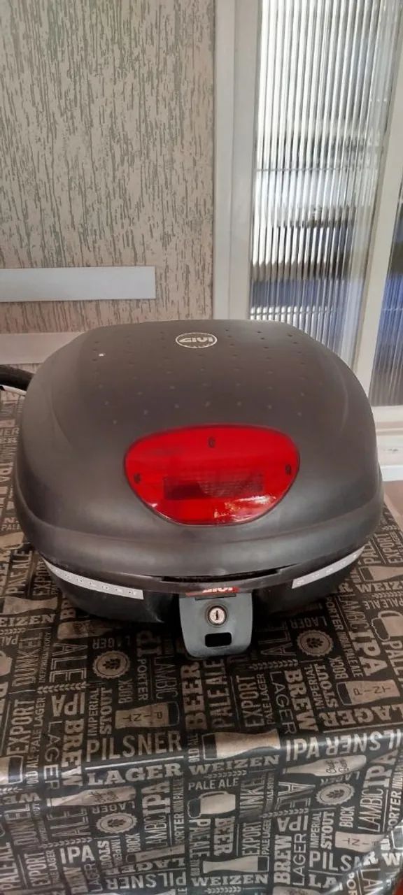 BAÚ GIVI + SUPORTE COMPLETO - SÓ INSTALAR E USAR! - Foto 4