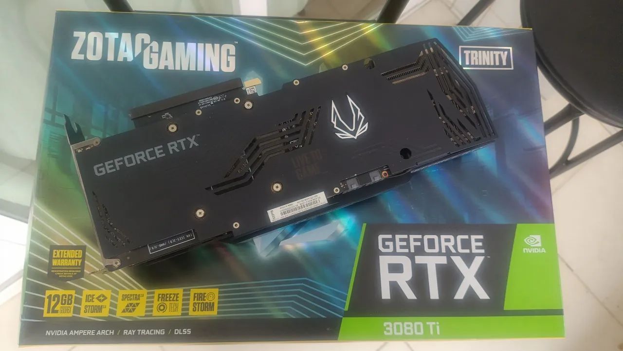 RTX 3080 Ti 12GB Zotac Trinity - Foto 2