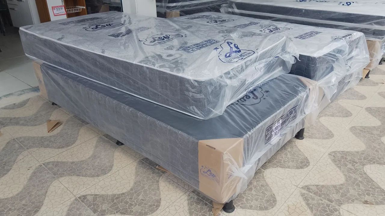 CAMA SOLTEIRÃO MOLAS ENSACADAS 