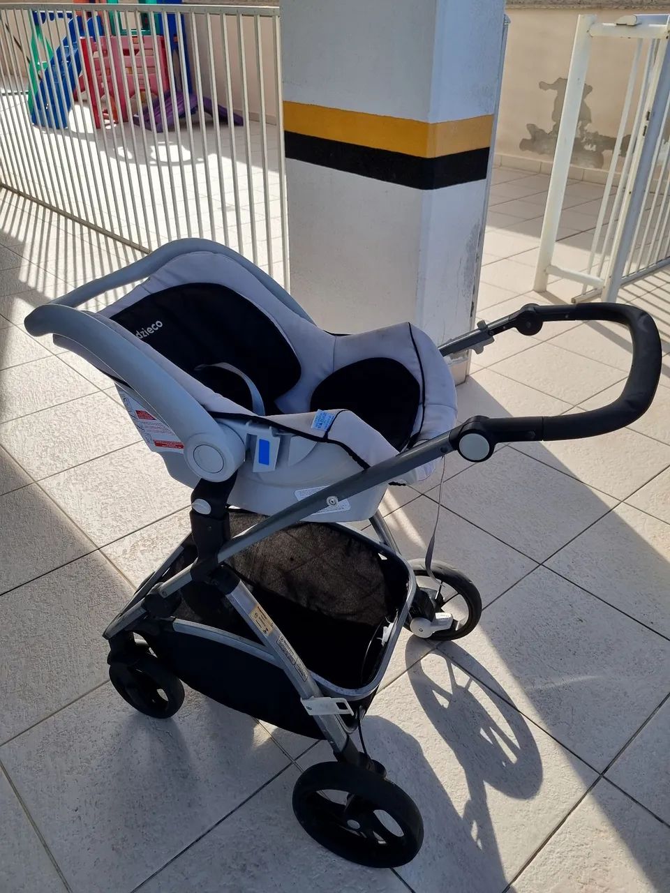 Carrinho de bebe 3 em 1, Dzieco/Maly - Foto 4