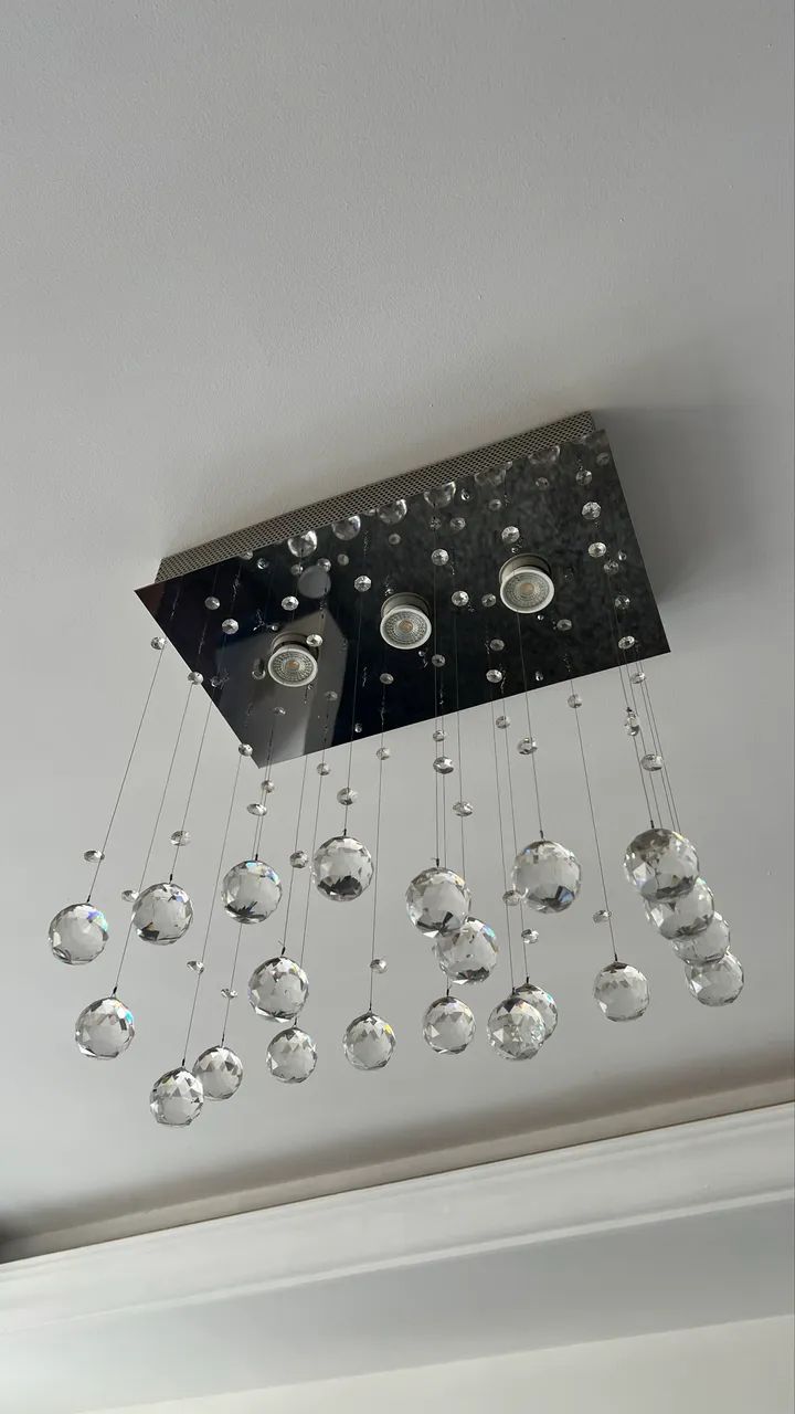 Lustre bolas espelhado - Foto 3