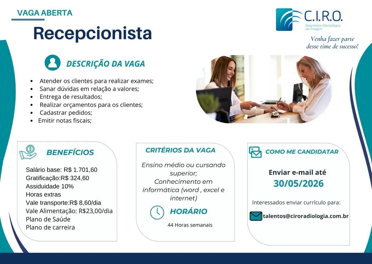 Faça parte do time C.I.R.O  - Foto 2