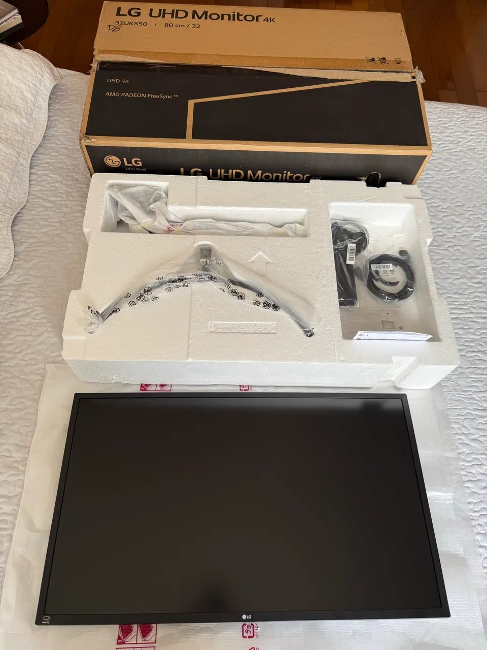 Monitor 4k LG 32 polegadas - 32UK550 - Foto 4