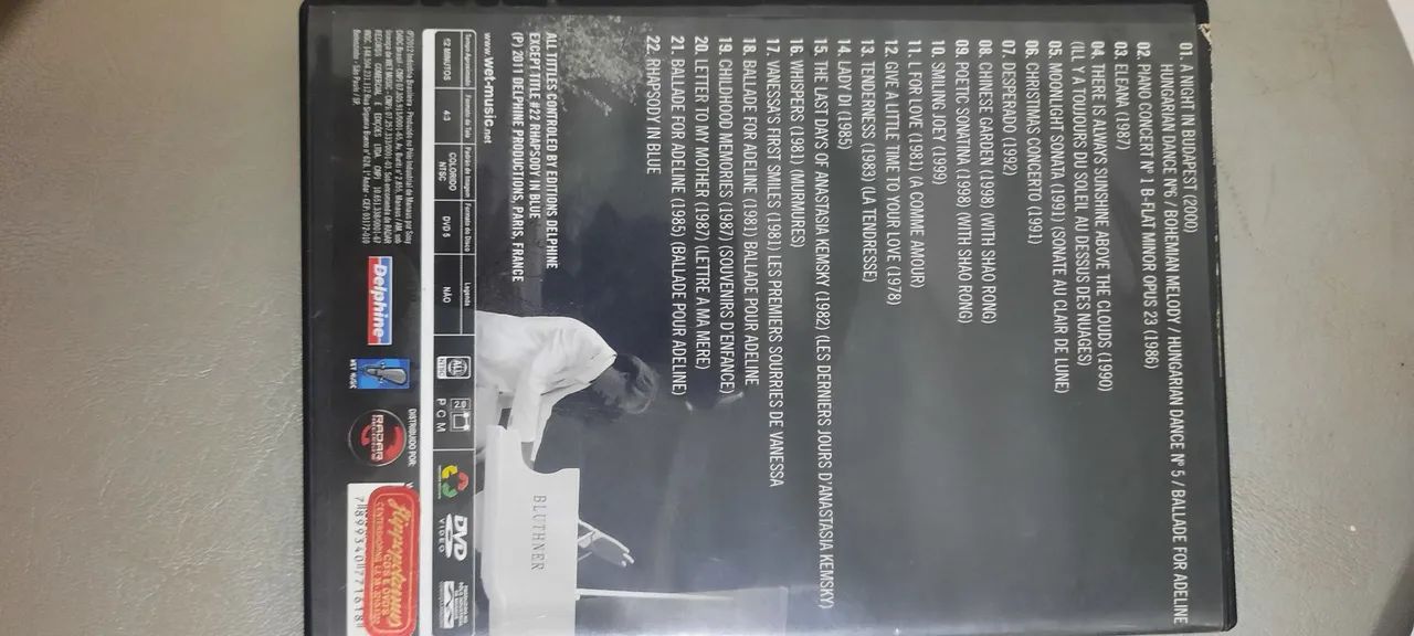 DVD RICHARD CLAYDERMAN ORIGINAL  - Foto 2