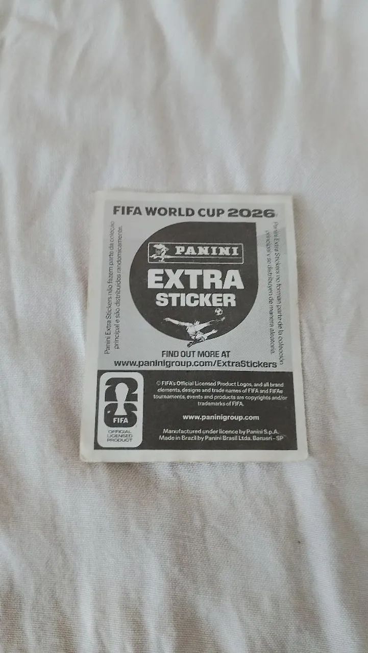 Vendo figurinha extra da copa ouro - Foto 3
