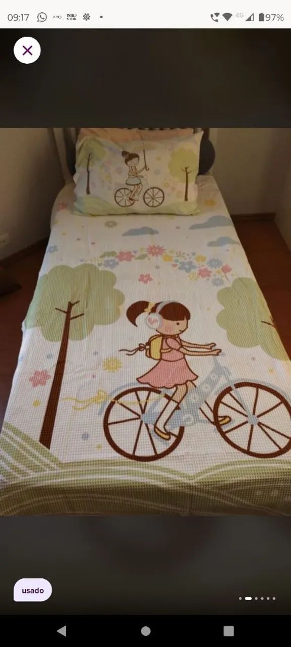 Colcha infantil solteiro Tok Stok - Foto 3