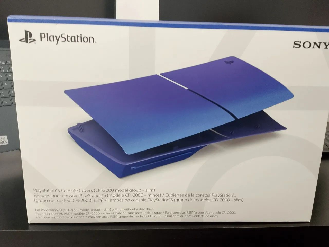 Tampas PS5 Slim Chroma Indigo