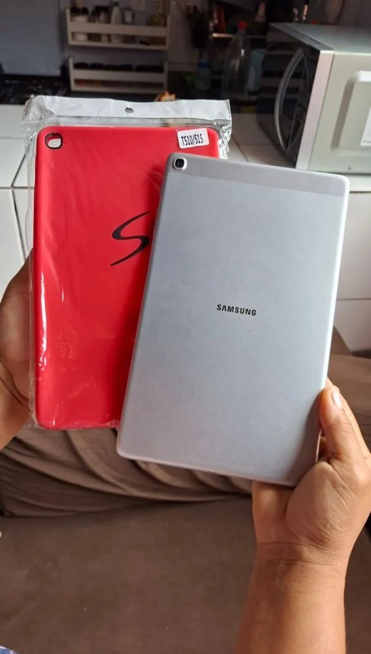 Tablet Tab A Samsung 10 Polegadas Chip 4G faz Ligacao 32Gbs Com acessorios (Aceito cartao) - Foto 5