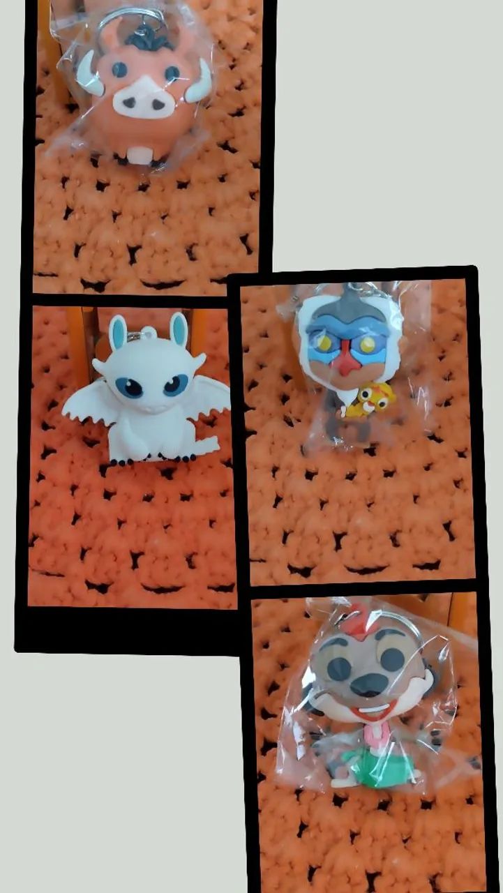 Chaveiros de Silicone 