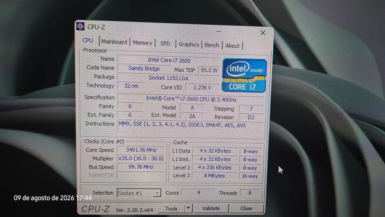 Processador Intel I7 2600 Segunda geração Lga 1155 - Foto 2