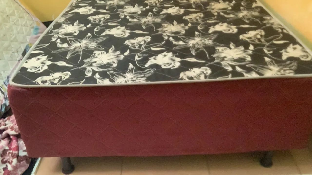 Cama box  casal em perfeito estado - Foto 2