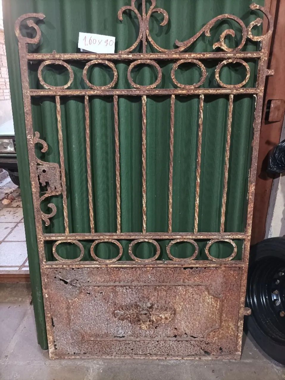 Portão de grades antigas - Foto 5