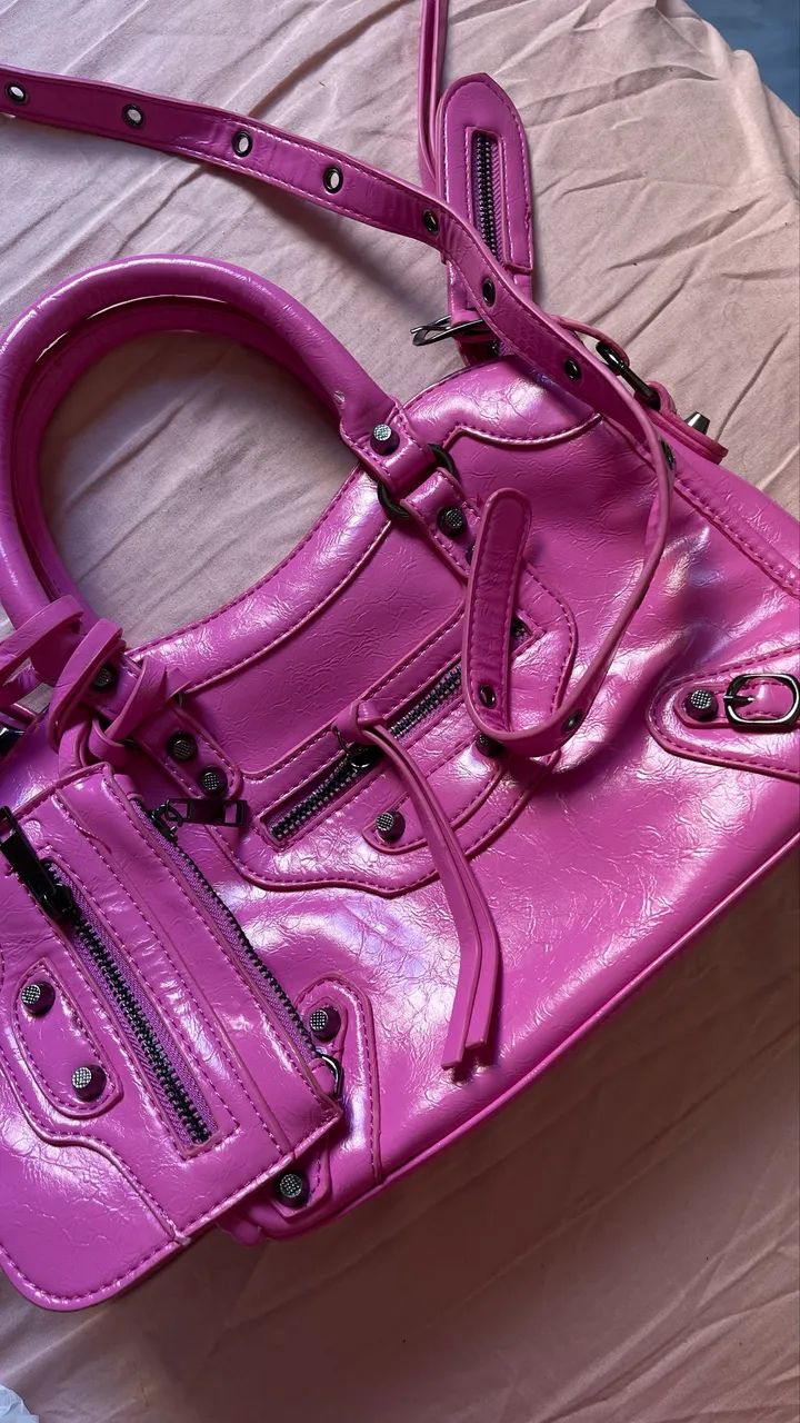Bolsa pink nunca usada - Foto 3