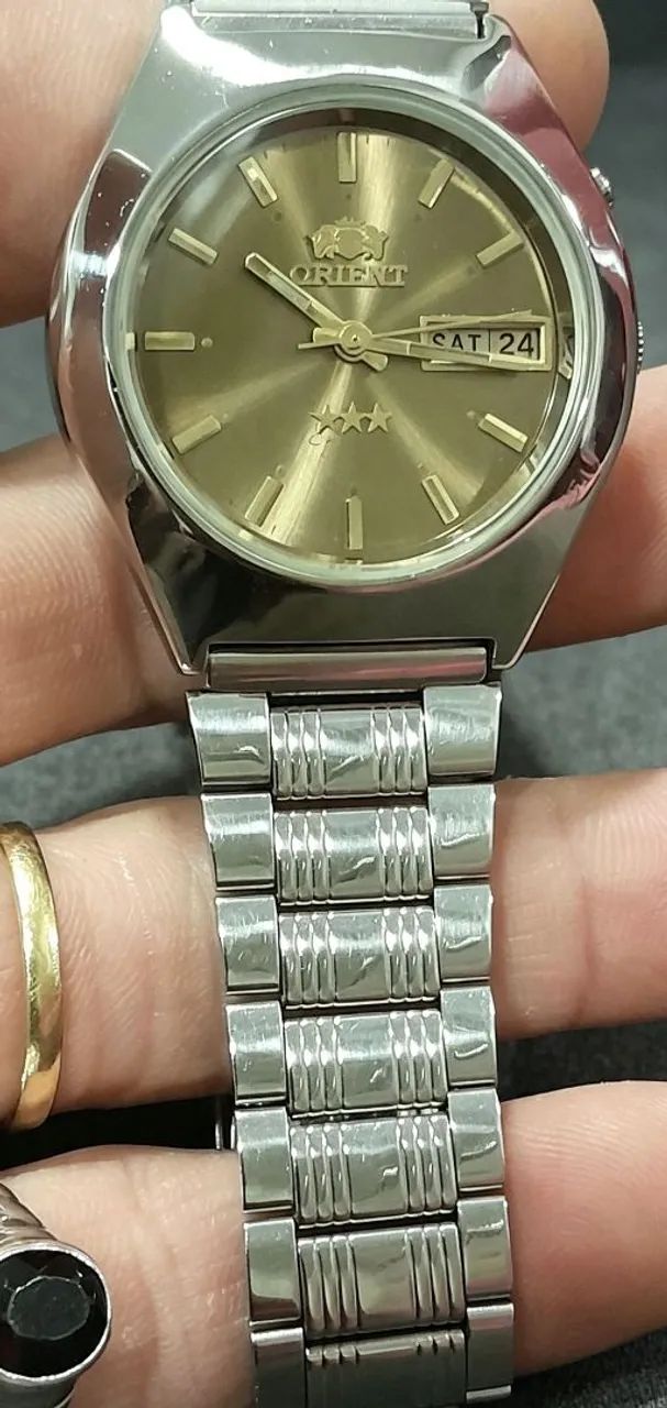 Vendo relógio Orient automático masculino  - Foto 2