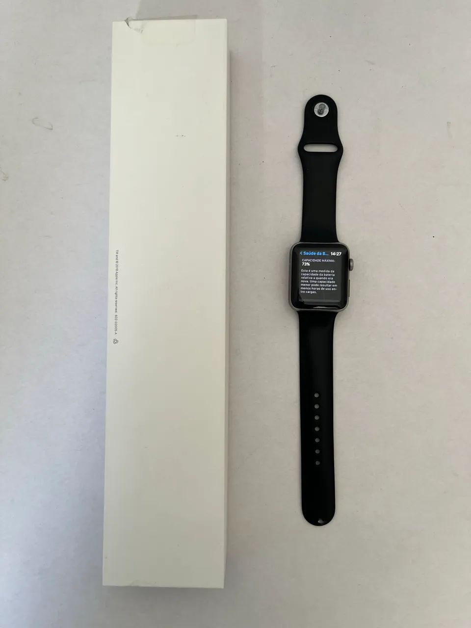 【受け渡し完了】Apple Watch Series 3 Apple Watch Series 3 42mm Cinza Bateria 100% + Garantia S3