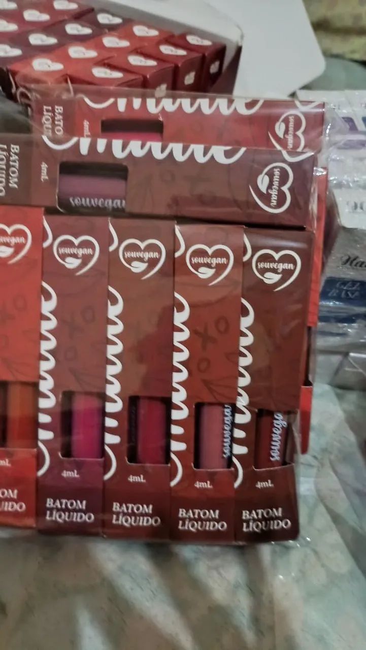 Batom matte líquido 6 por 25,00 reais  - Foto 3