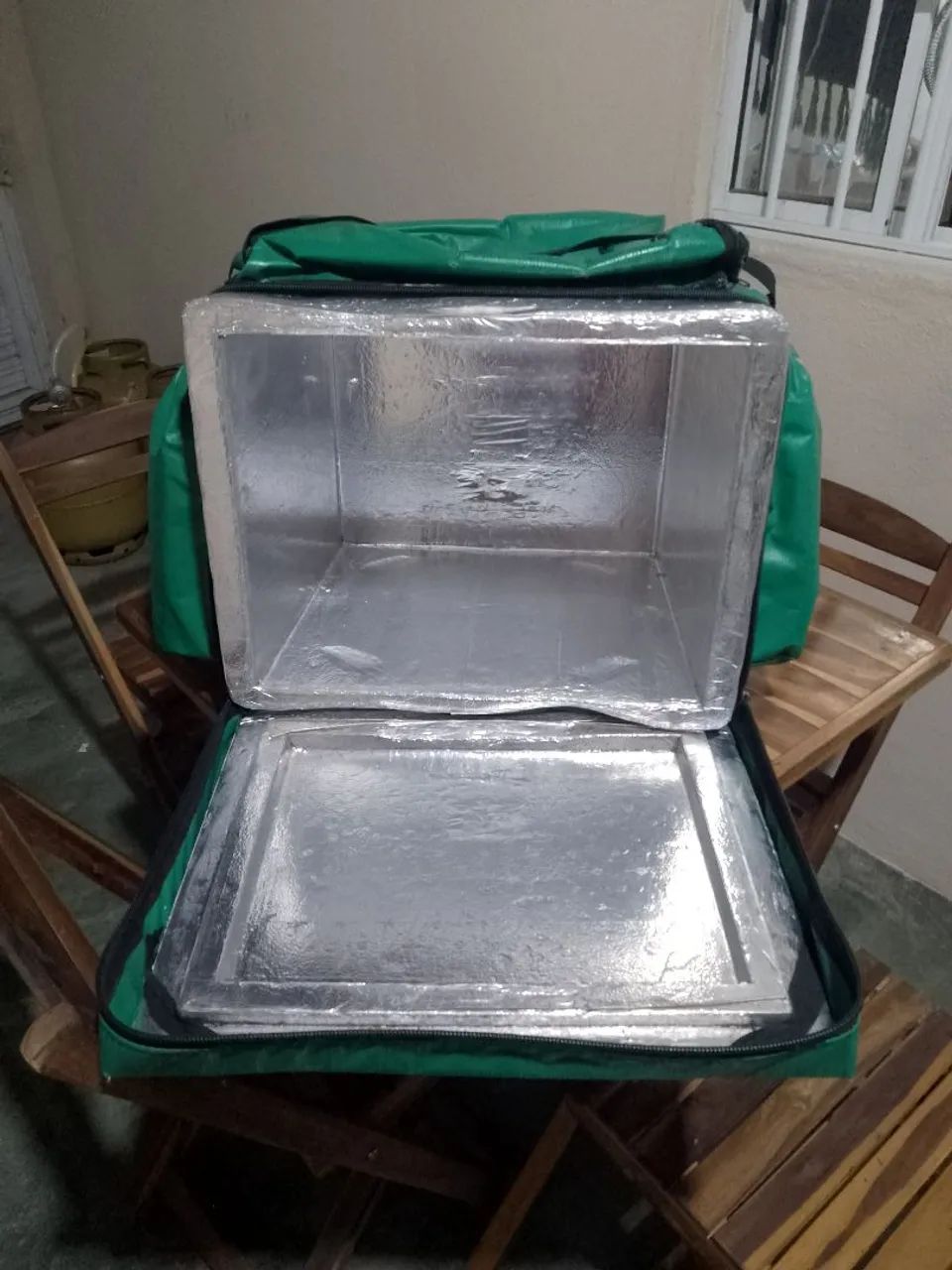 Bag verde impermeável - Foto 4
