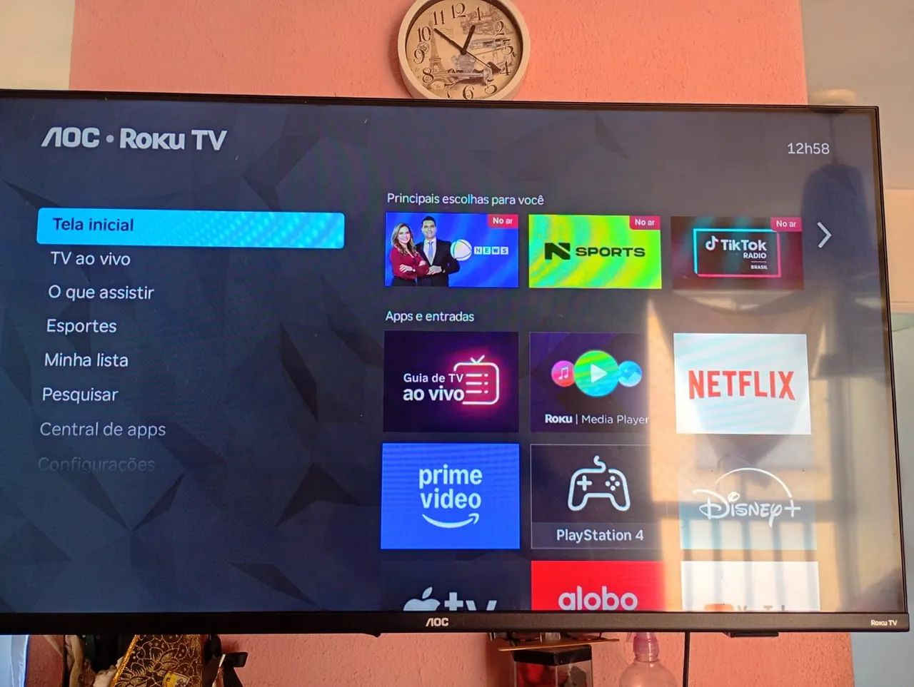 Televisão smart A0C 43 polegadas não entrego  - Foto 2