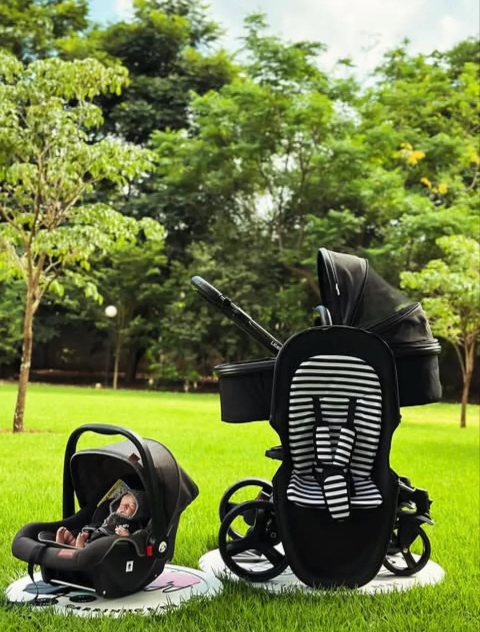 Carrinho de bebê - Litet Candy X - Preto 