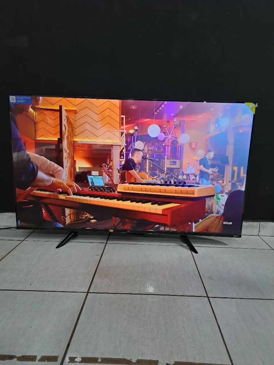 Smart tv mutilaser 50 polegadas led 4k no plástico ainda  - Foto 4