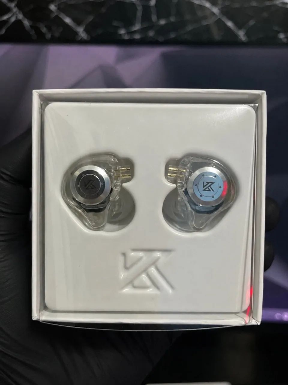 ? Fone KZ EDX PRO CRYSTAL ? SEM MICROFONE - Foto 2