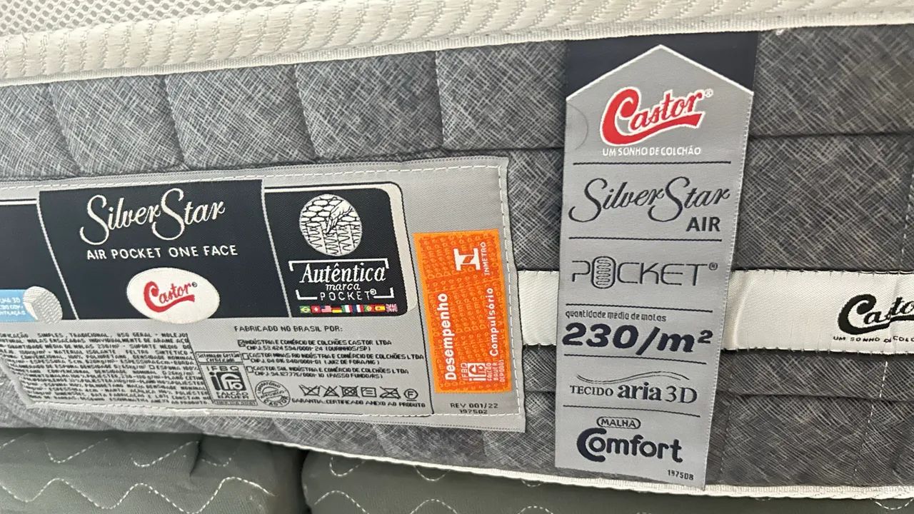 Cama King Castor 2,03x1,93 - Foto 2