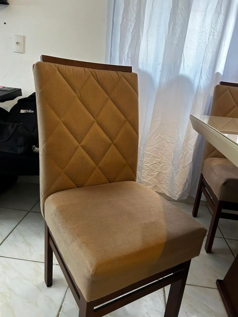Mesa com tampa de vidro - Foto 5