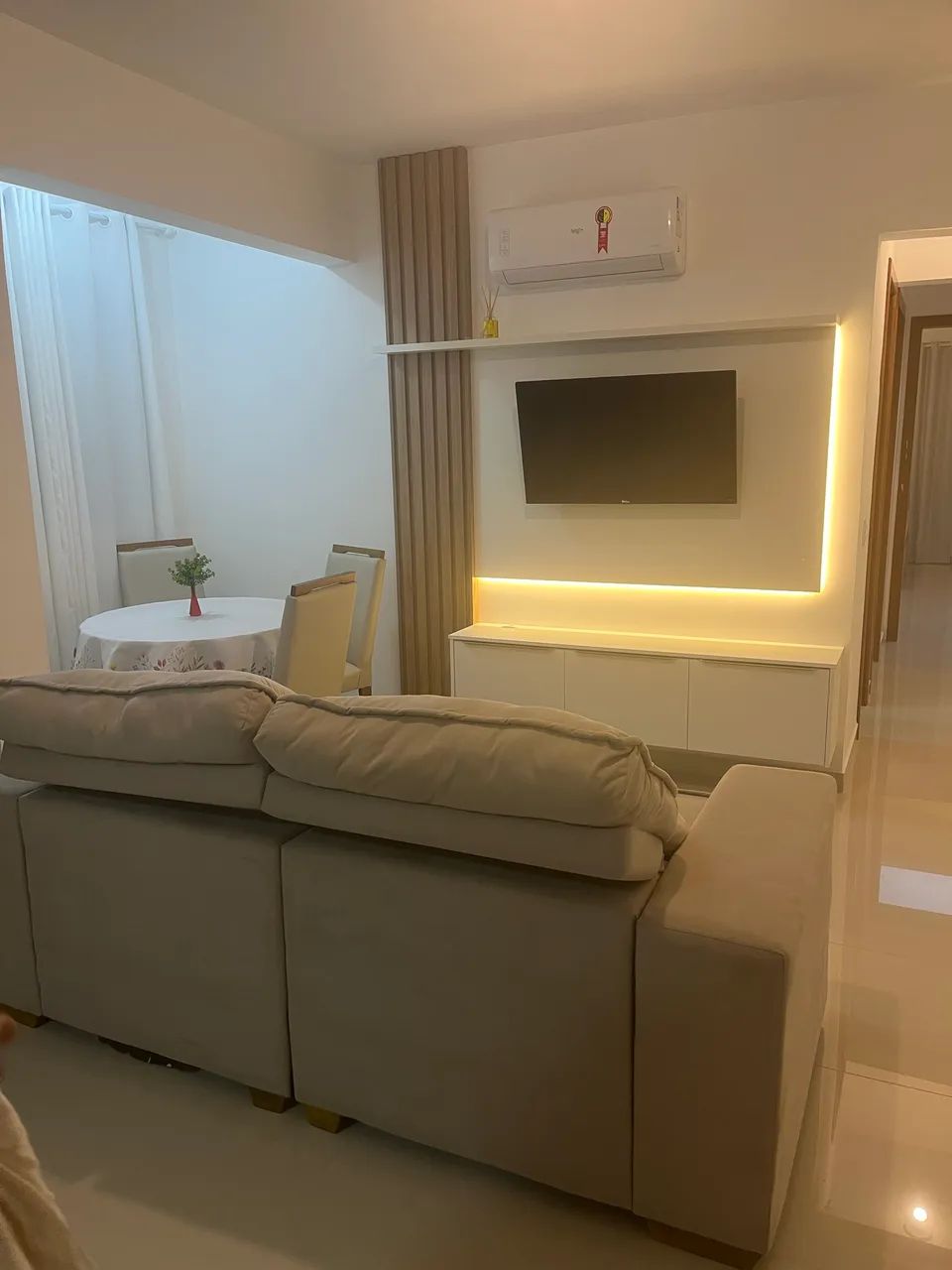 Alugo apartamento mobiliado 