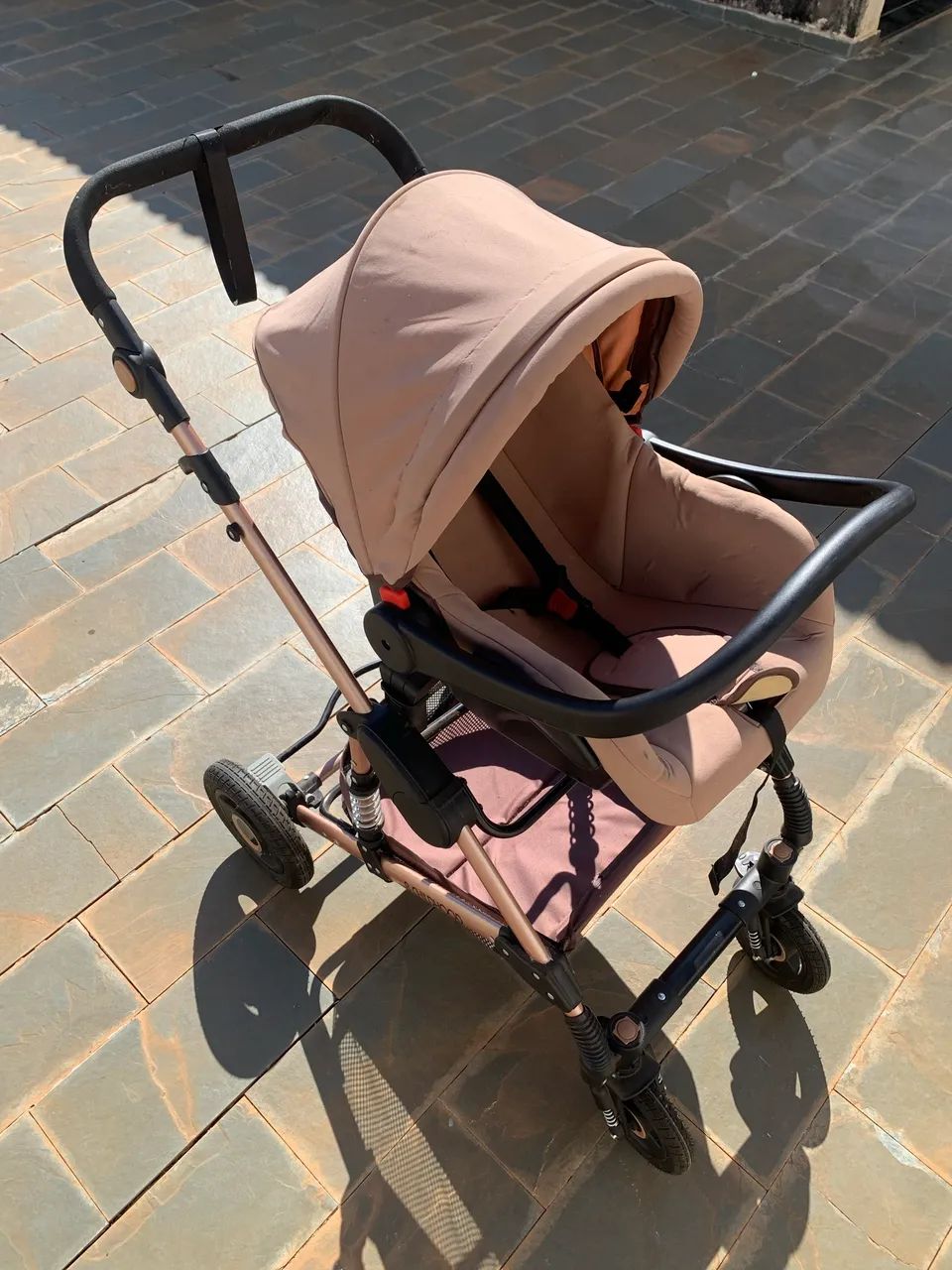 Carrinho de bebê 3 em 1 - Foto 5