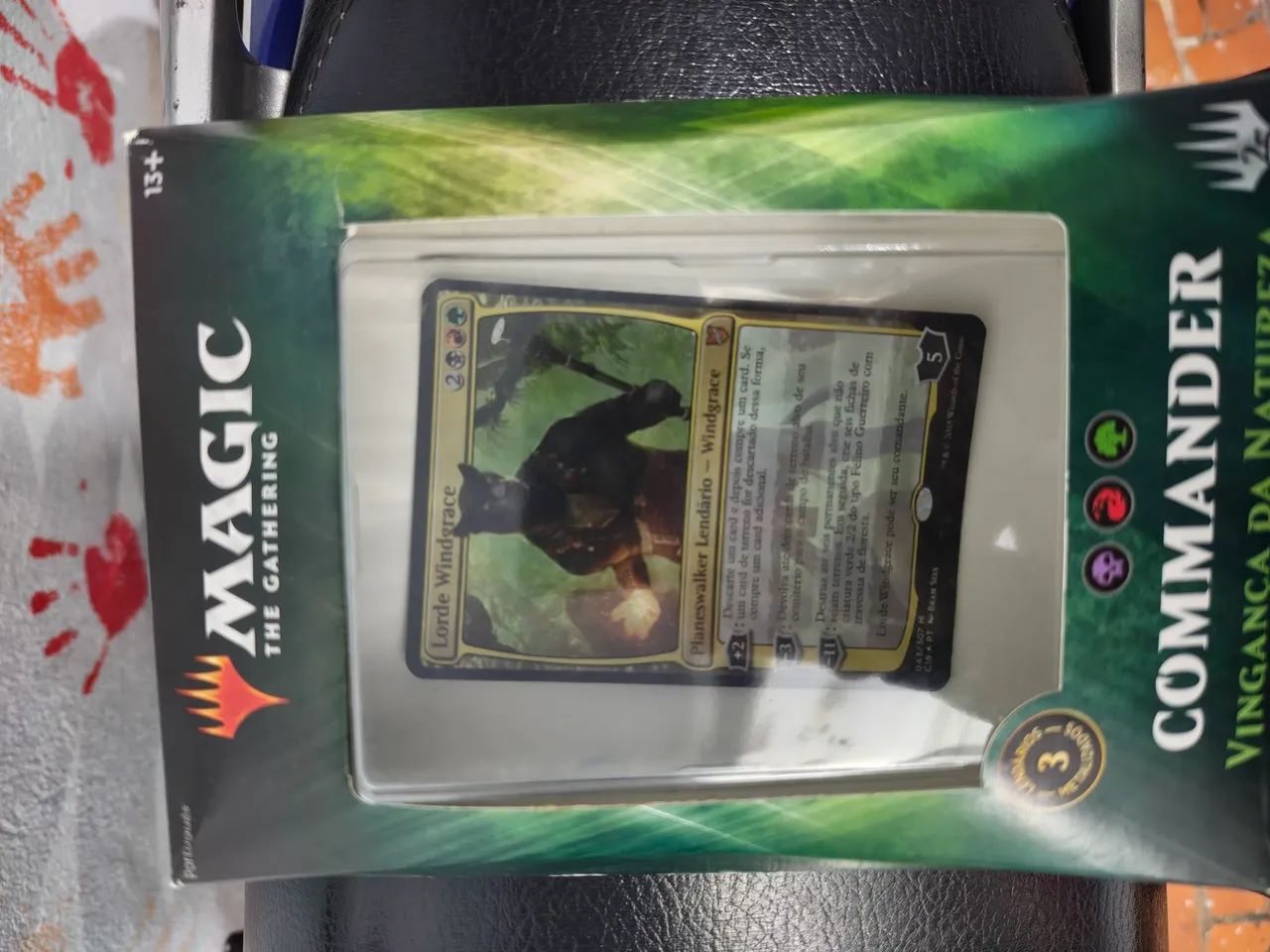 Caixas vazias de deck Commander Precon 