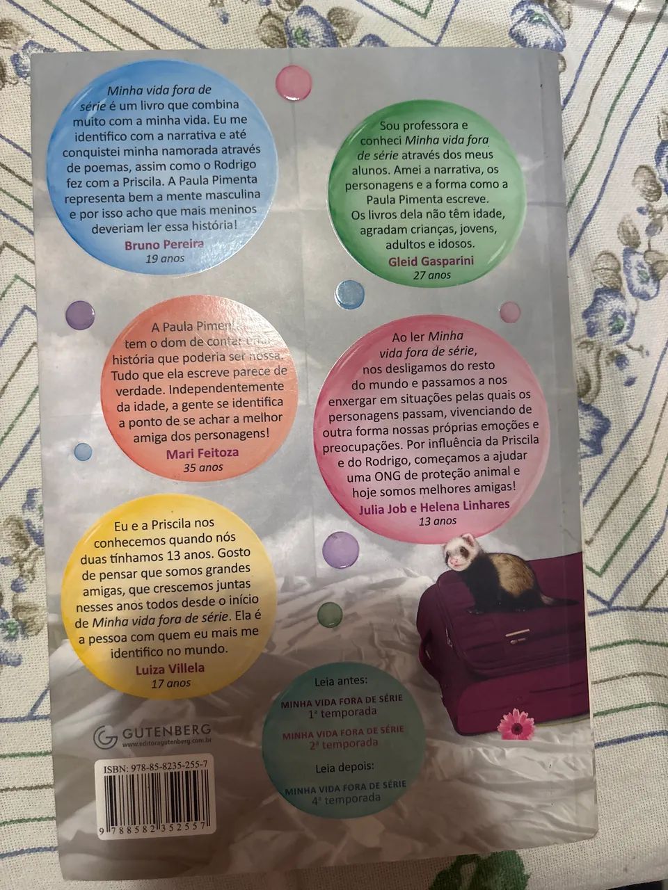 Livro Minha vida fora de série  - Foto 2