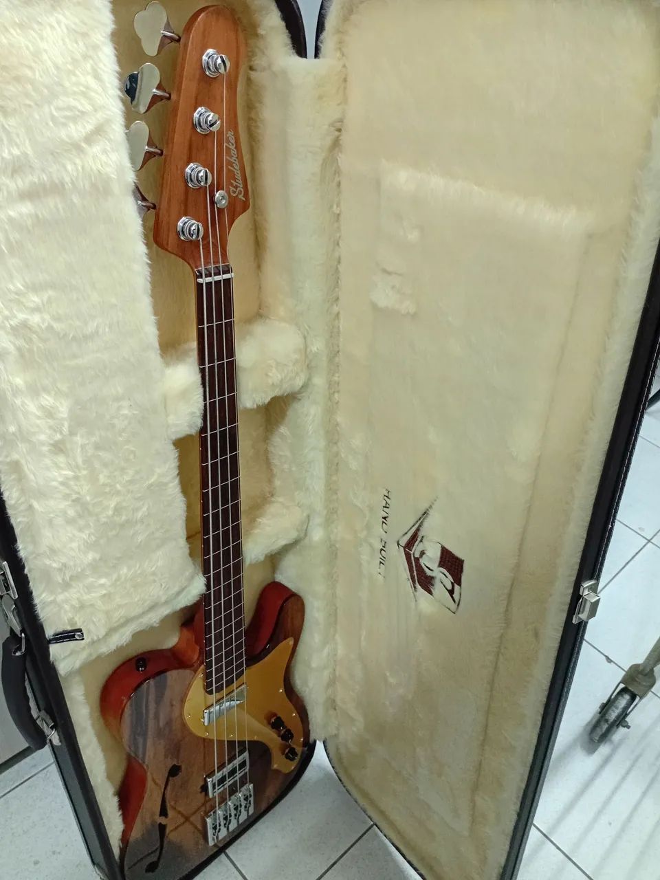 Baixo fratless telecaster studbacker - Foto 5