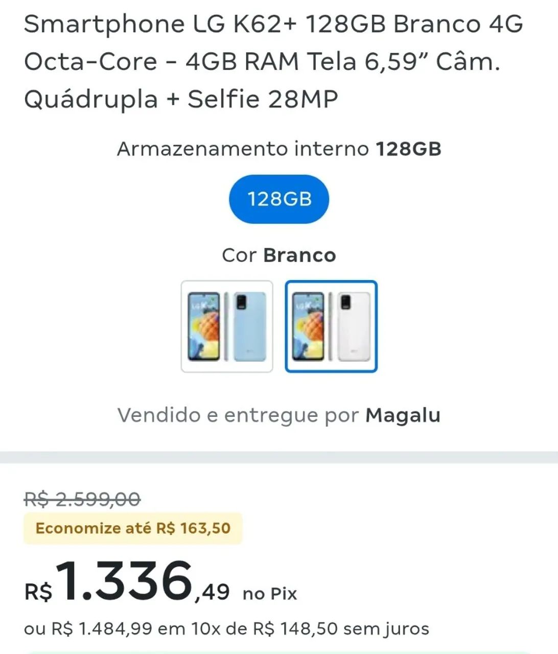 LG K62+ Lacrado - Foto 5