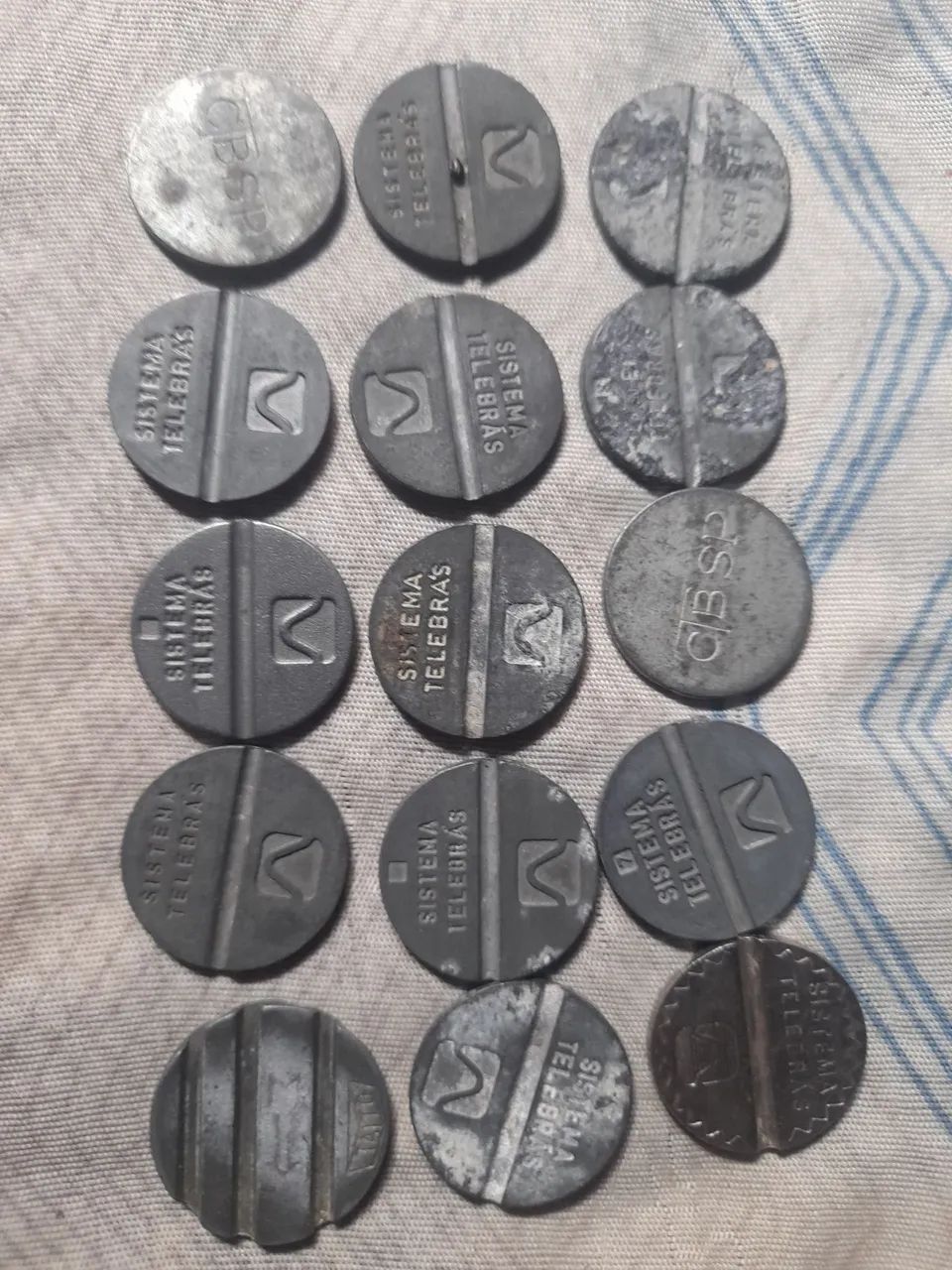 Fichas telef ônica antiga  - Foto 2