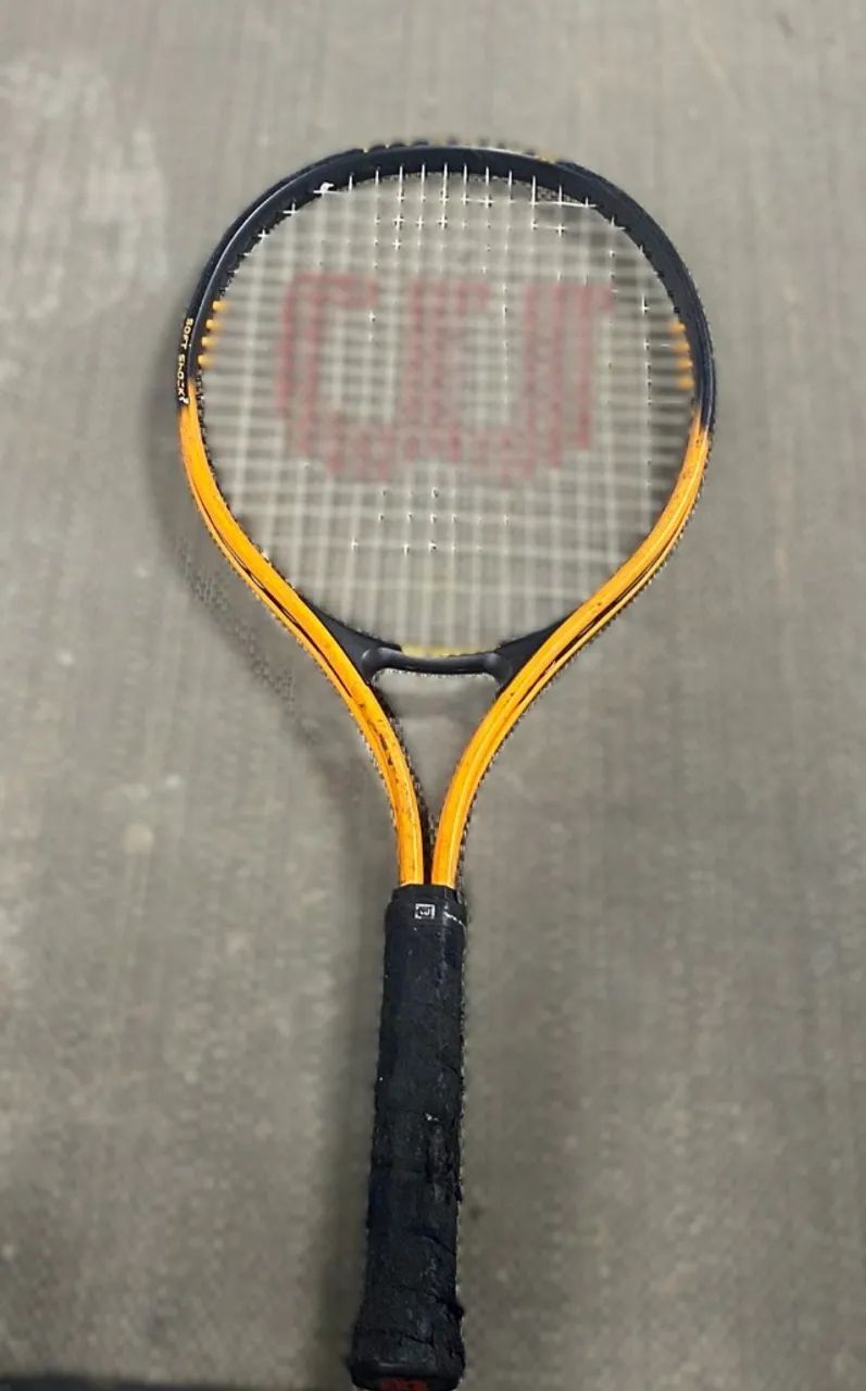 Raquete De Tênis Wilson Soft Shock 3 Titanium - Foto 2