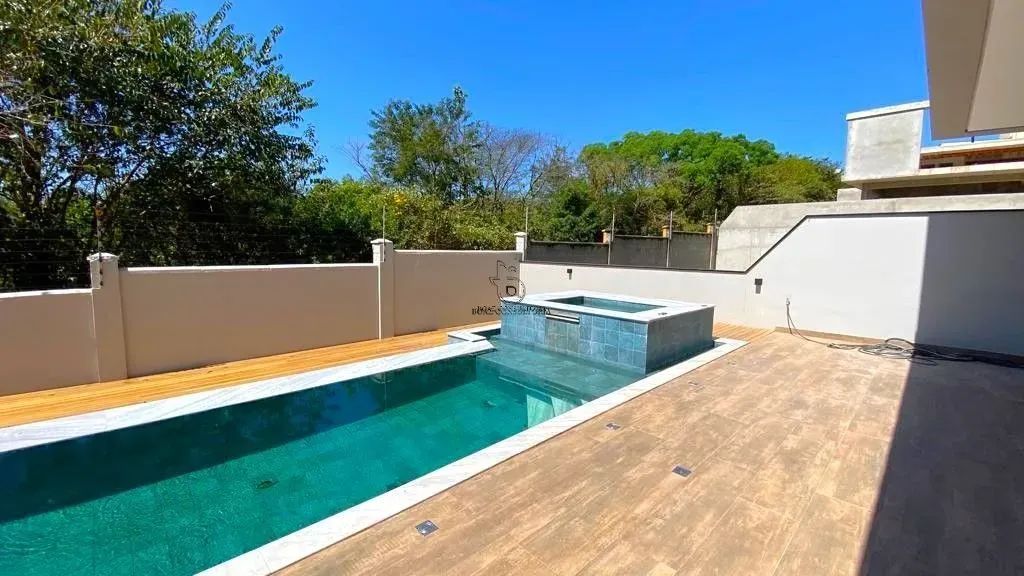 Casa de 3 andares com elevador e vista para mata em Alphaville Nova Esplanada - Foto 5