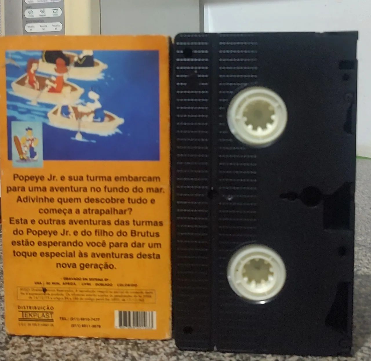 Fita vhs Popeye e filho - Foto 2