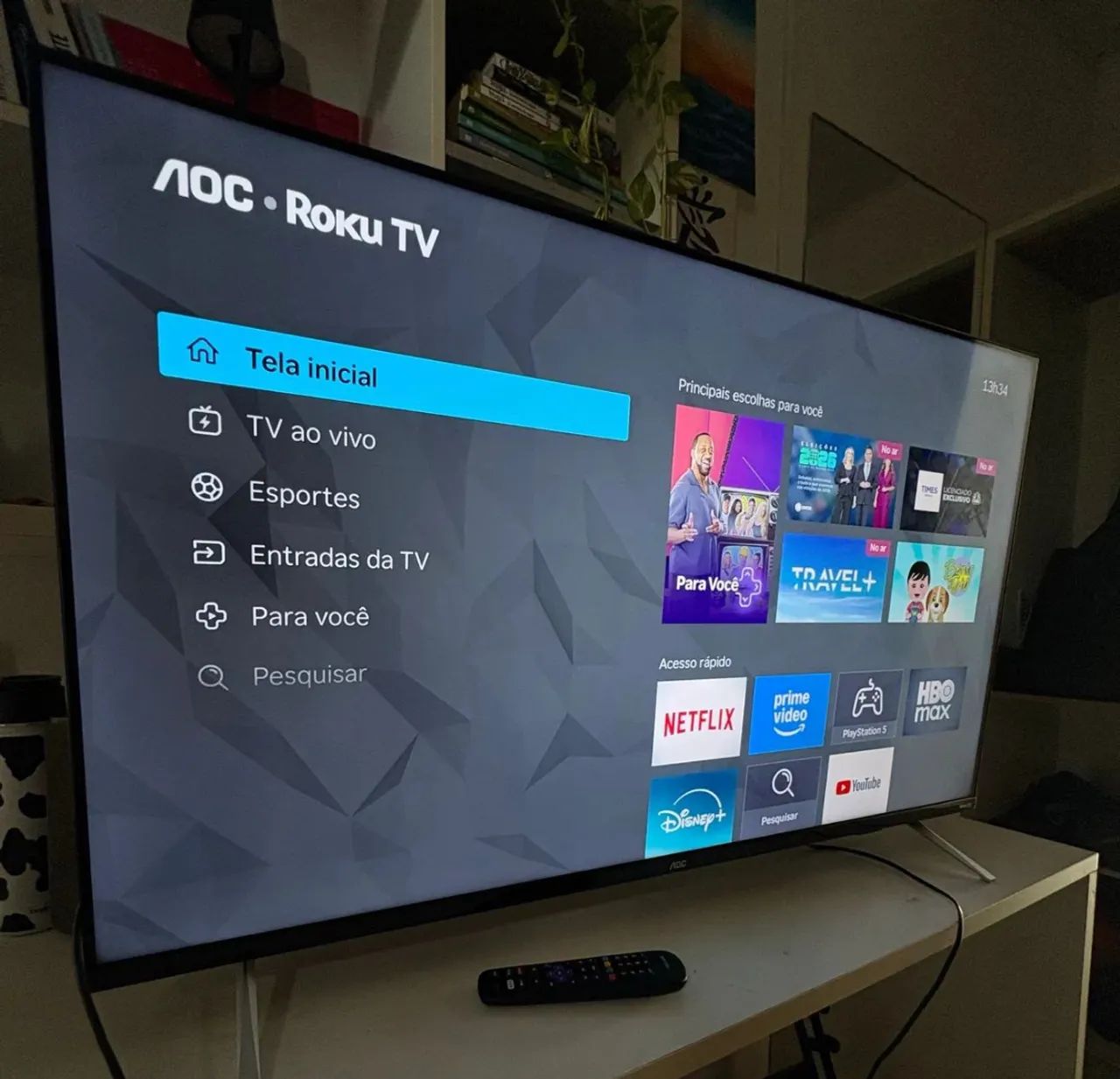 Smart tv 50 polegadas 4K  - Foto 4