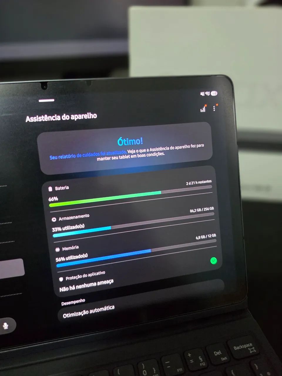 Galaxy Tab S9 256GB / 12GB RAM + Capa Teclado - Foto 3