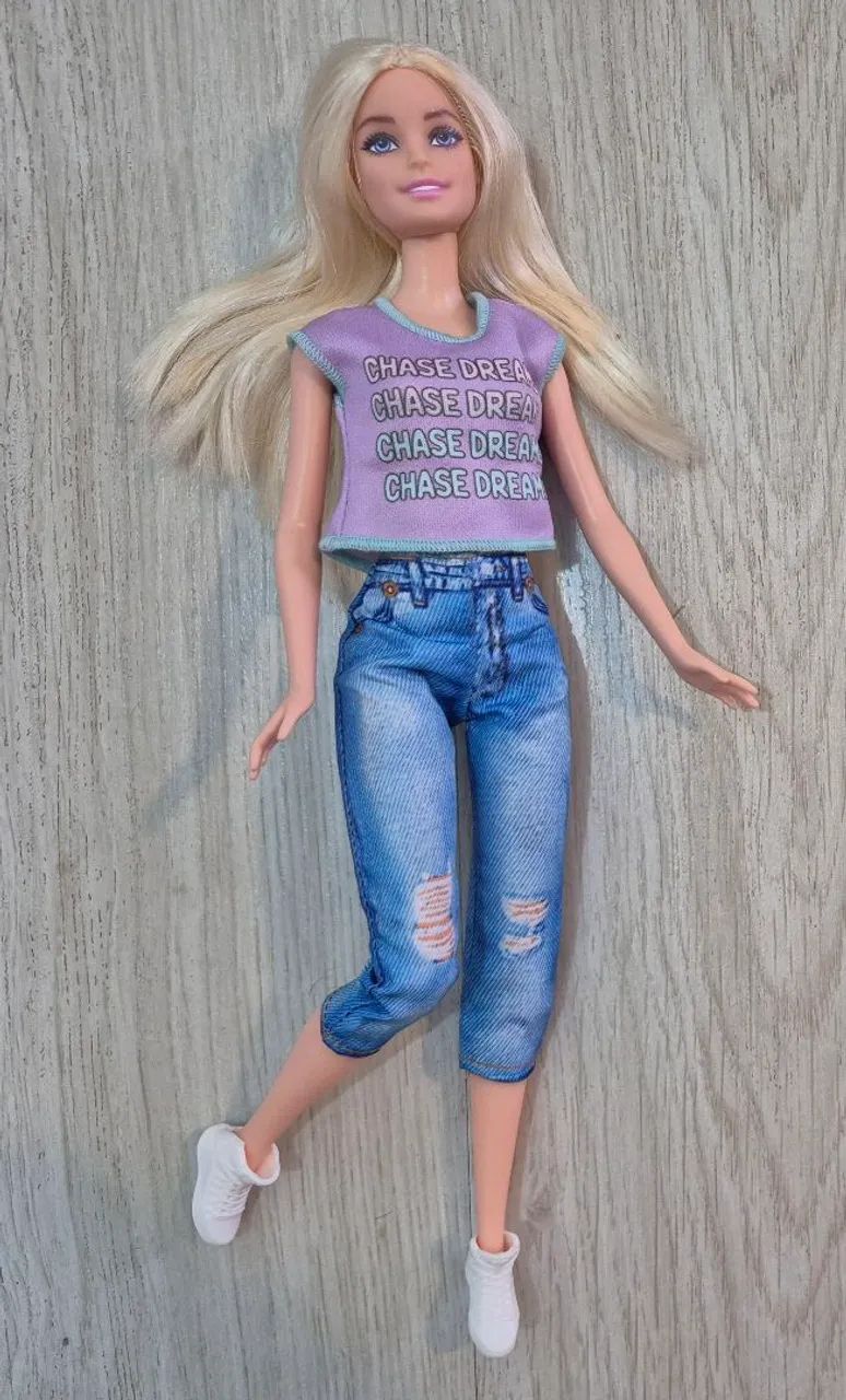 Boneca Barbie com Bicicleta e cachorrinho da Mattel - Foto 3