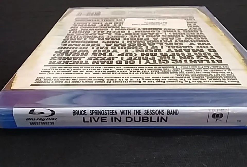 Blu-ray Bruce Springsteen(Lacrado/importado - Live in Dublin - CDs