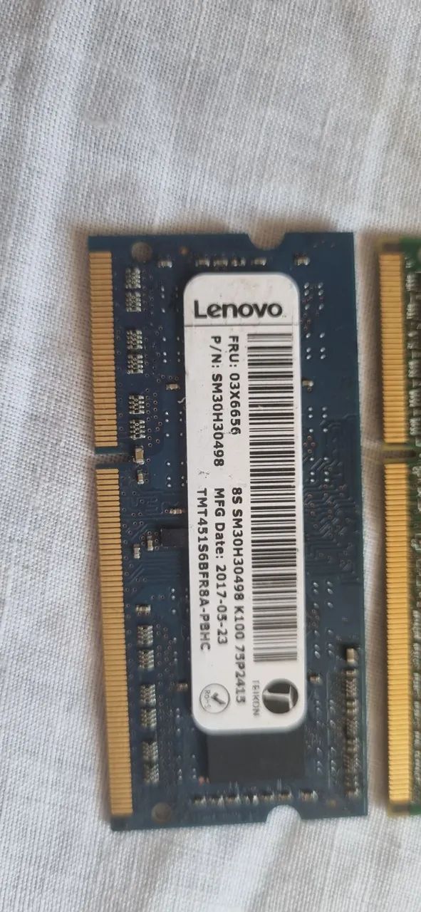 Mem ória ram DDR3 para notebook  - Foto 2