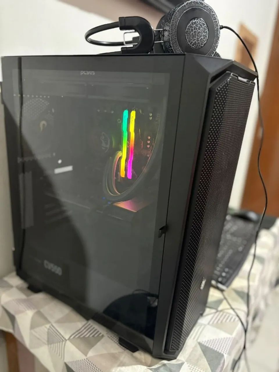 PC GAMER RYZEN 7 5700X IMPECÁVEL  - Foto 2