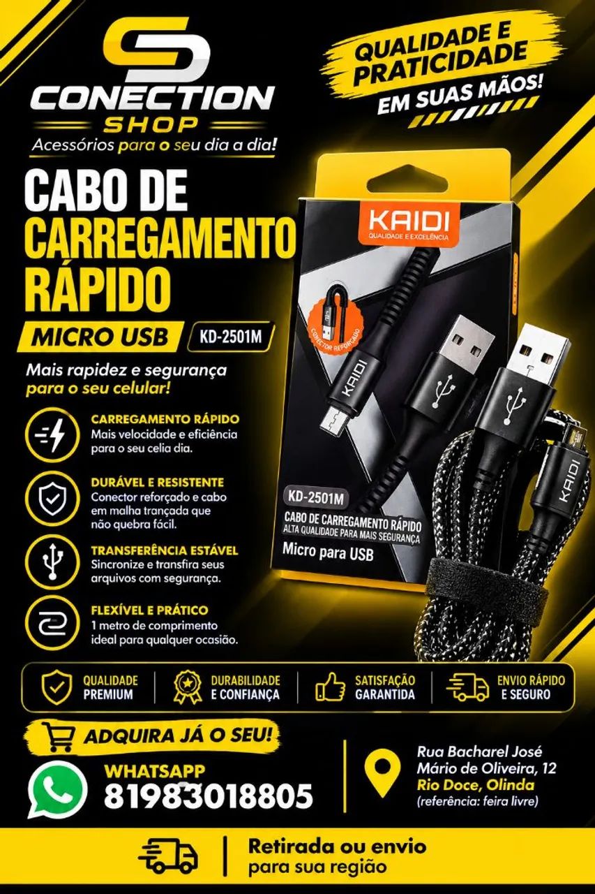 Cabo de Dados V8