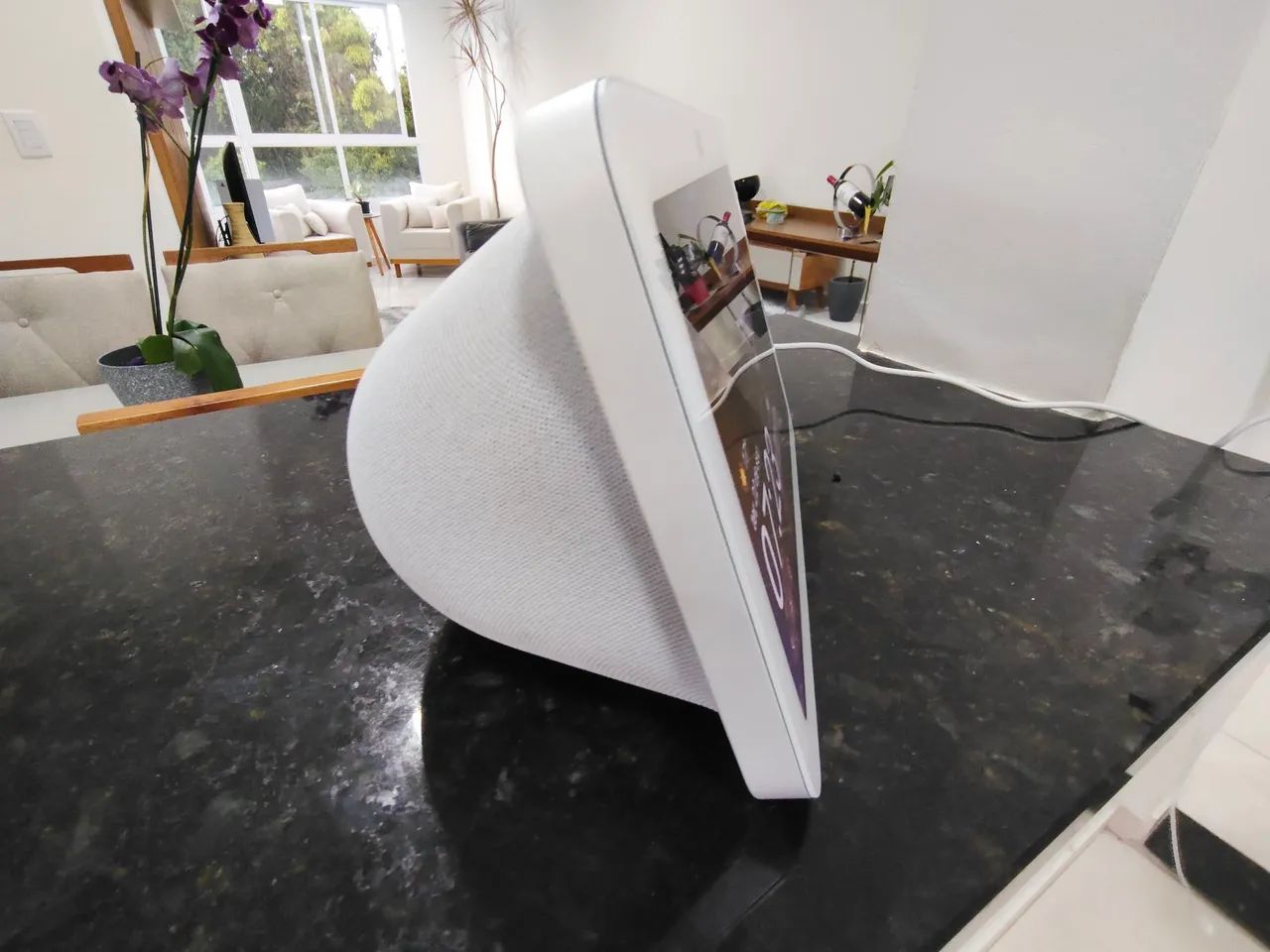 Alexa Amazon echo show 8 na cor branca - Foto 2