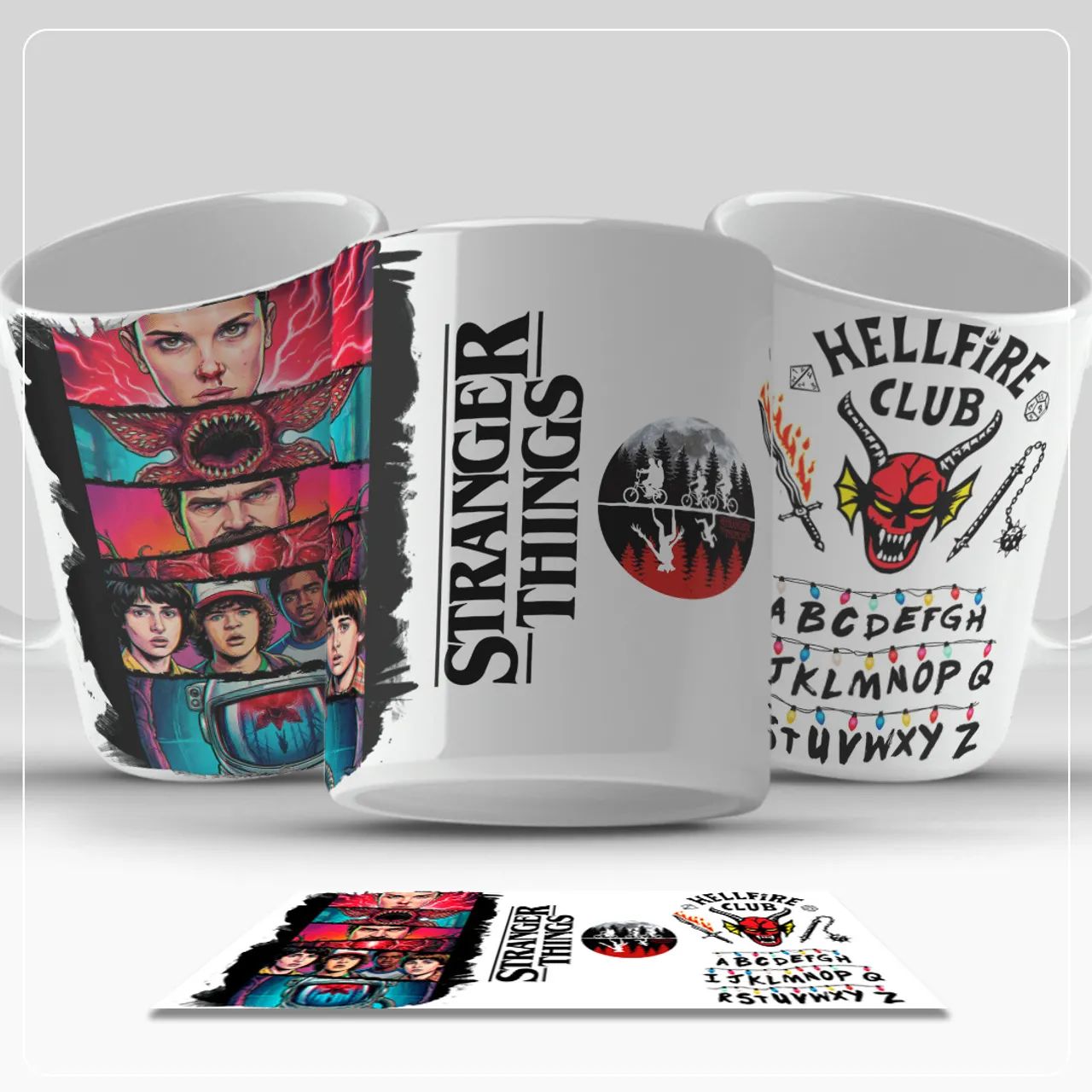 caneca stranger things 