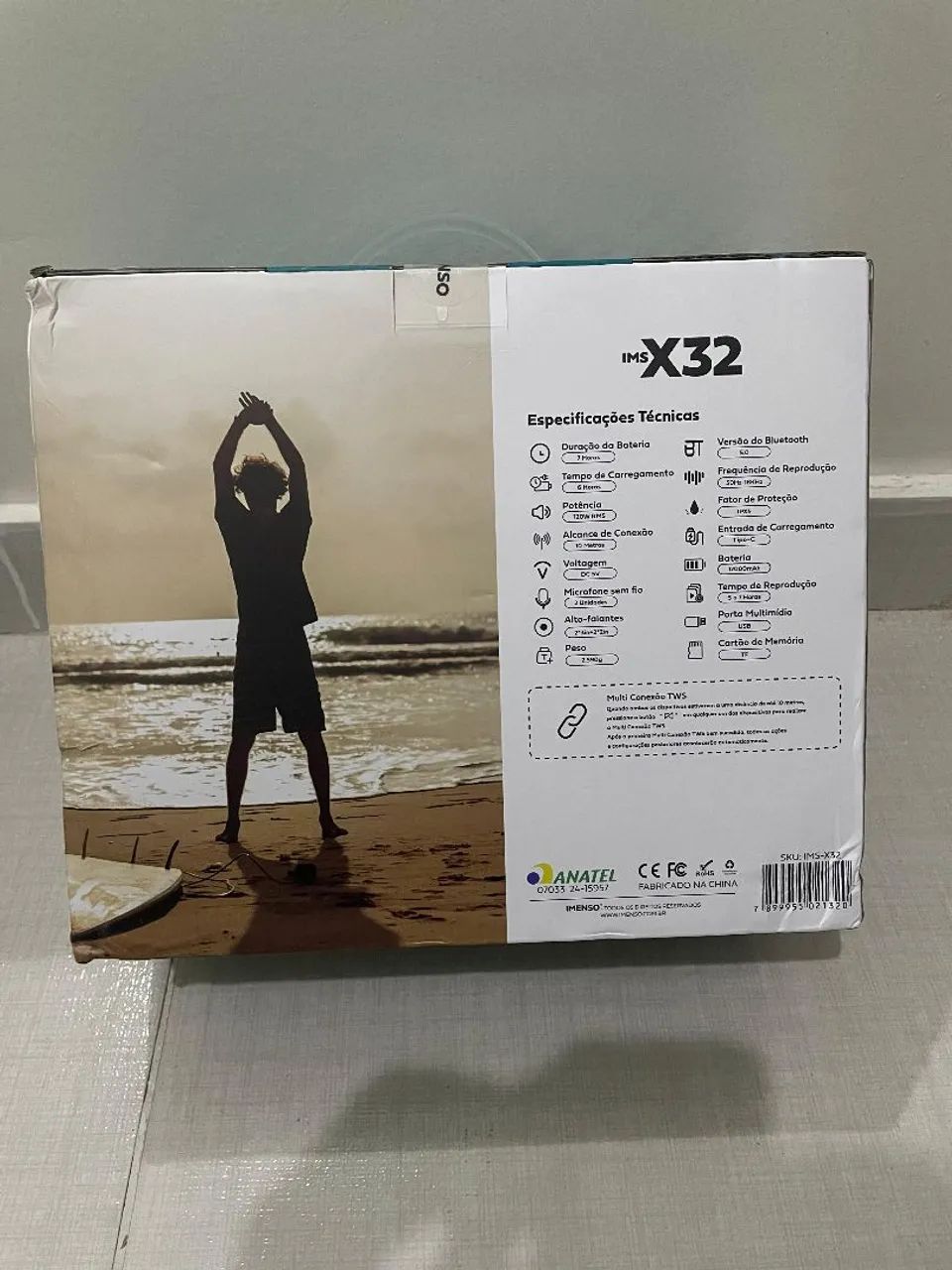 Caixa De Som Bluetooth Imenso Ims-x32 Com 2 Microfones - Foto 3